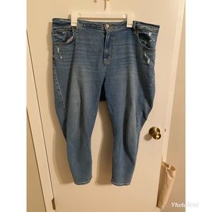 Abercrombie Curve Love High Rise Skinny Ankle Jean